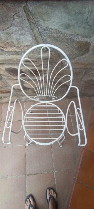 Sillas de exterior de metal