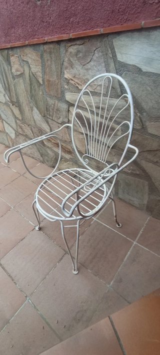 Sillas de exterior de metal