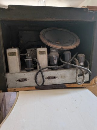 Radio Antigua Válvulas Decorativa Vintage