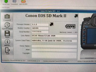 Canon DS126201 5d Mark II