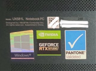 ASUS ZenBook Pro Duo 15.6 4K OLED i7 32GB RAM