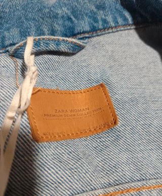 Cazadora vaquera Zara Woman