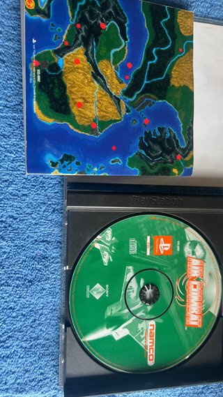 Air Combat PS1 Primera Edición PAL