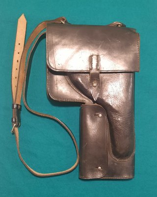 Funda cuero DDR NVA lanza - bengalas