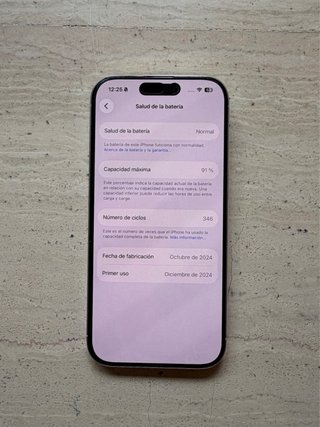 iPhone 16 Pro 256GB titanio blanco