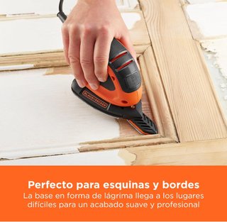 Lijadora detalle Black+Decker Mouse 55W
