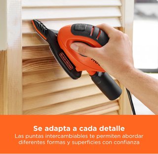 Lijadora detalle Black+Decker Mouse 55W