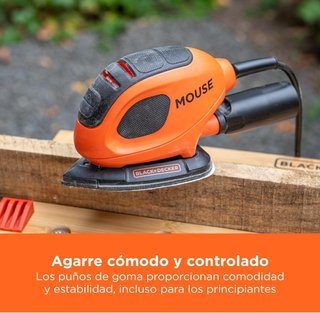 Lijadora detalle Black+Decker Mouse 55W