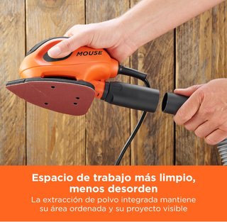 Lijadora detalle Black+Decker Mouse 55W