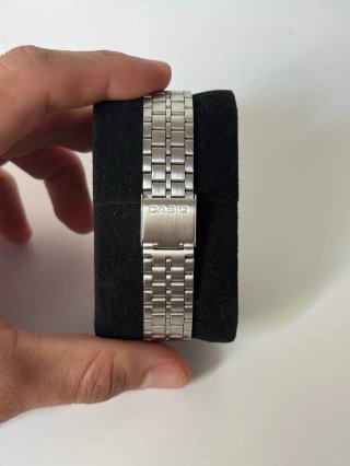 Reloj Casio A159W Plata y Negro