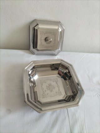 Vajilla antigua fuente servir portafritos vintage