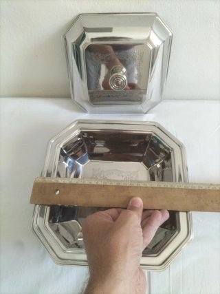 Vajilla antigua fuente servir portafritos vintage
