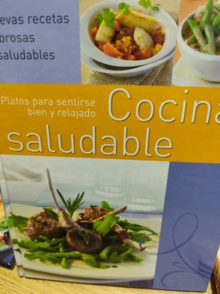 Packs 8 libros de cocina