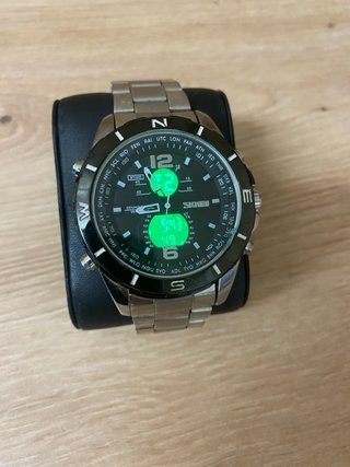 Reloj SKMEI Analógico-Digital Negro/Plata