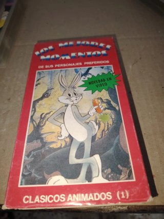 Clásicos Animados VHS Bugs Bunny