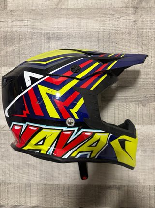 Casco y guantes enduro motocross Talla M