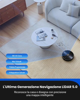 - Proscenic robot aspirador fregasuelos potente