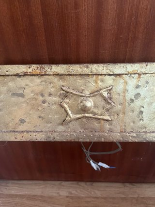 Lámpara de pared antigua