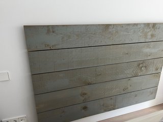 Cabecero madera gris nórdico Banak