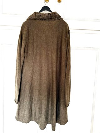 Chaqueta larga corte chaqué T M
