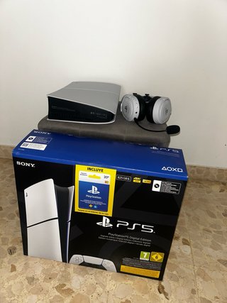 PS5 Slim Digital 825GB Bianca