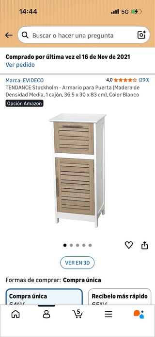 Mobile bagno in legno