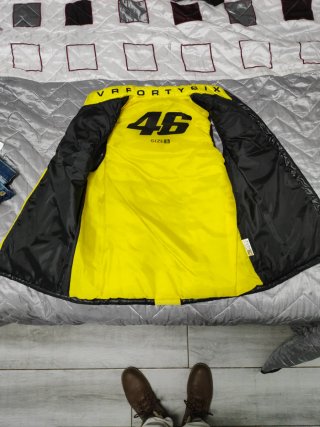Giubbotto Valentino Rossi 46 Nero Giallo