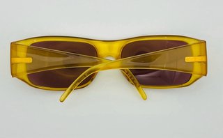 Gafas de sol Gucci amarillas y marrones