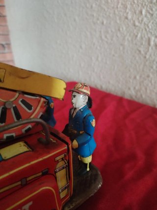Camión Bomberos Kokyu Juguete Lata