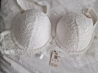 Sujetador Etam encaje blanco 95D