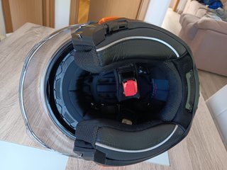 Casco moto HJC i100 Naranja