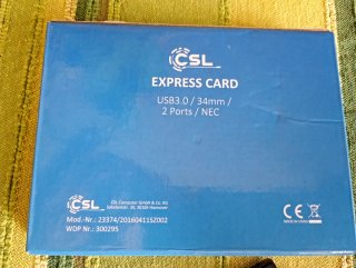 CSL Express Card USB 3.0 2 Porte