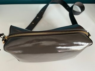 Bolso Adolfo Dominguez Gris Charol