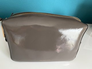 Bolso Adolfo Dominguez Gris Charol