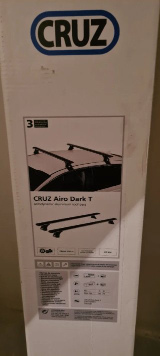 Barras de techo coche Cruz Airo Dark T