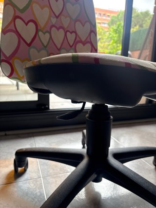 Silla escritorio infantil corazones