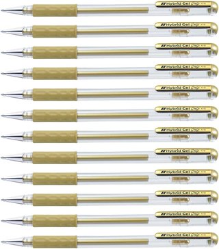 Pentel roller gel tinta resistente agua