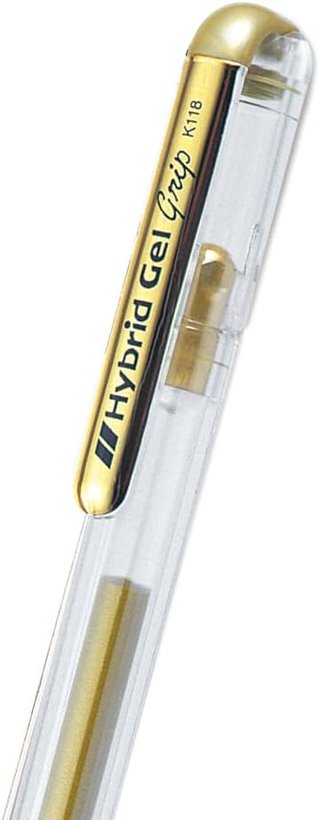 Pentel roller gel tinta resistente agua