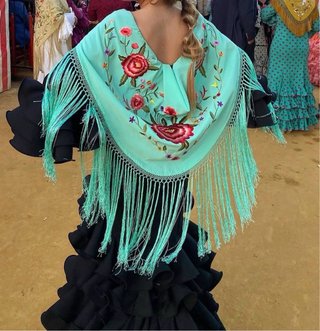 Traje Flamenca Sevillana