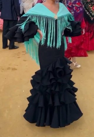 Traje Flamenca Sevillana