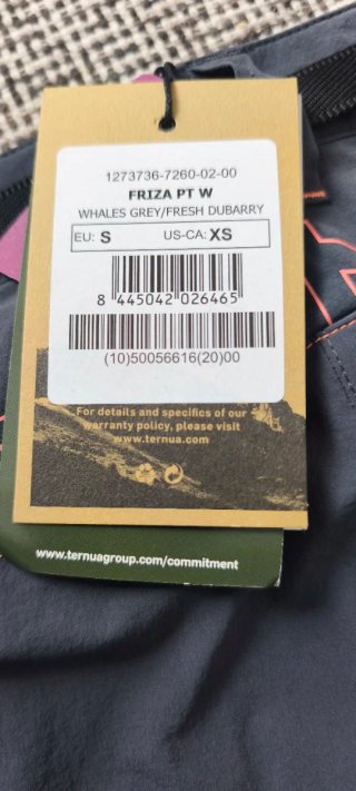 Pantalón Montaña Ternua Gris Talla S