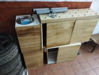 Muebles Camper Nissan NV200 Evalia