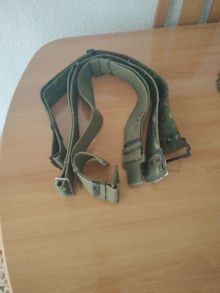 Cinturón militar táctico verde