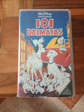 Cinta VHS 101 Dálmatas (Español)