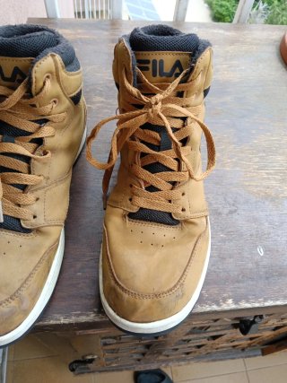 Botas Fila Marrones Talla 42 Poco Uso