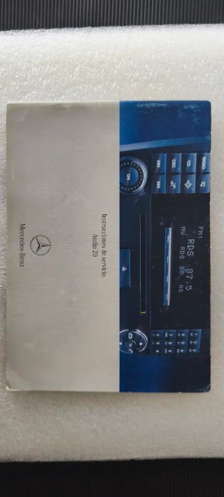 Radio Audio 20 Mercedes Clase C W203