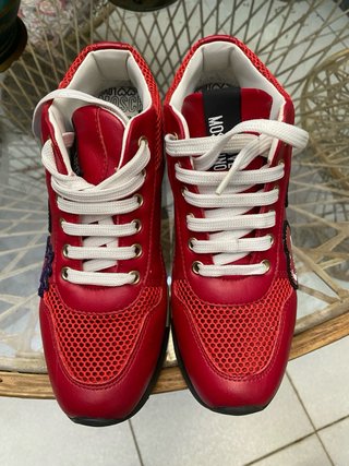 Zapatillas Love Moschino Talla 37 Rojas