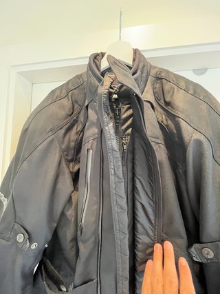 Chaqueta moto Alpinestars Drystar touring negra
