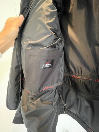 Chaqueta moto Alpinestars Drystar touring negra