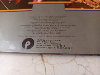 Deep Purple Made in Europe LP. MBE!